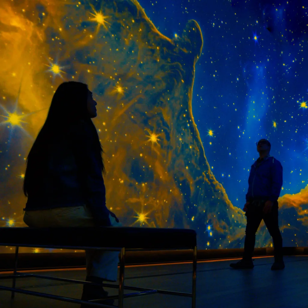 Installation view of Substance of Stars at the Heard Museum