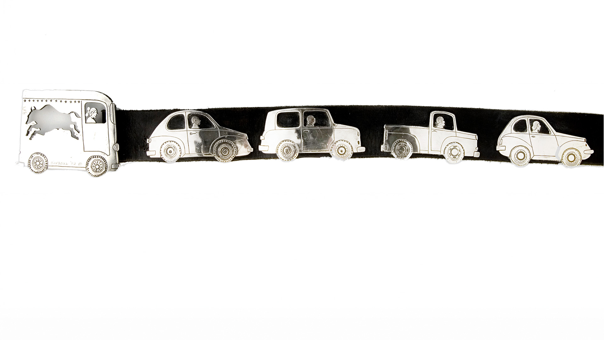 Car Belt by Chricahua Apache Artist Bob Haozous