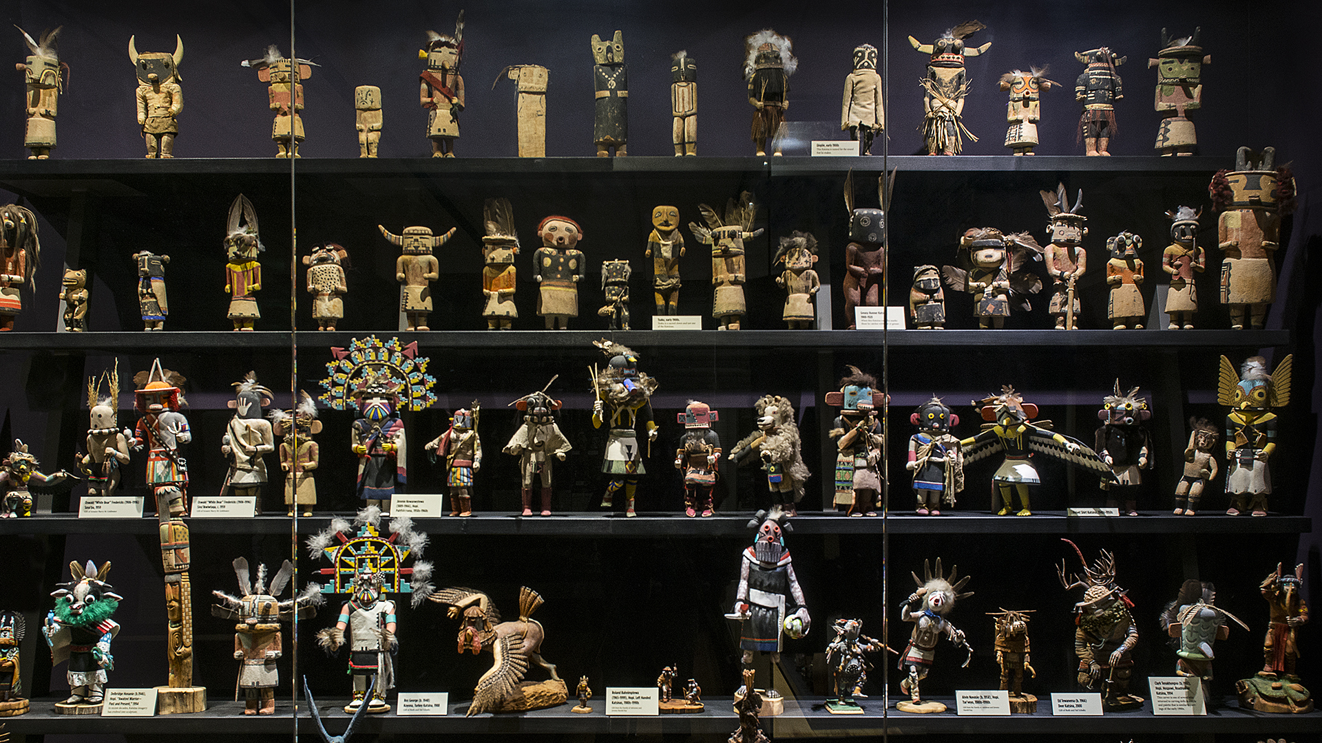 View of the Barry Goldwater Katsina Collection