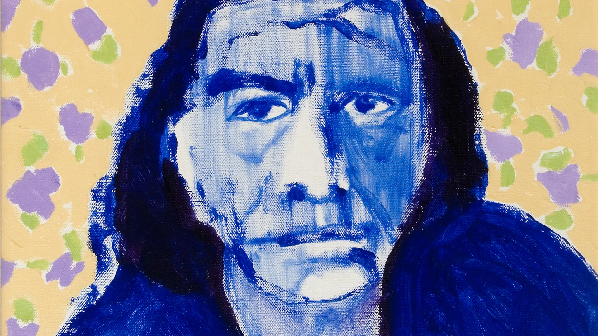 Fritz Scholder self-portrait