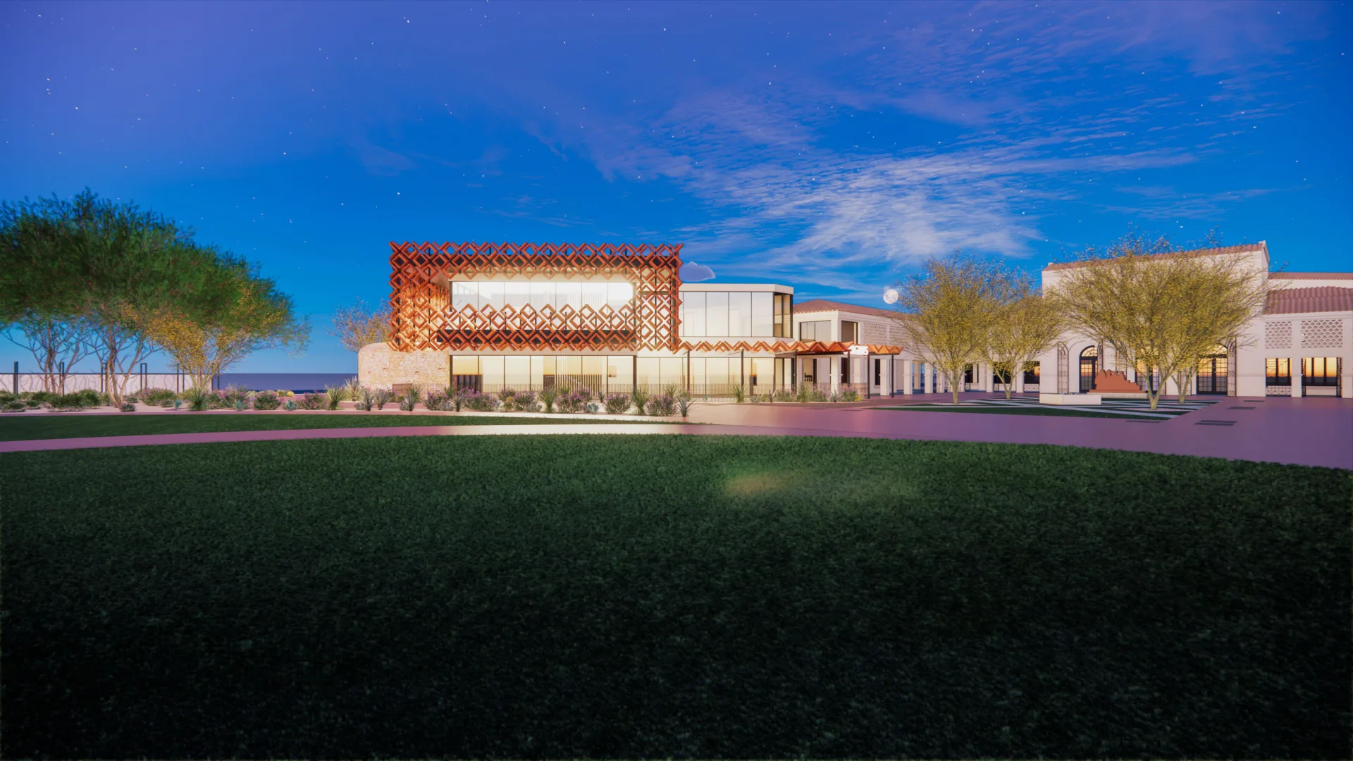 Architectural rendering of the new Heard Museum restaurant.